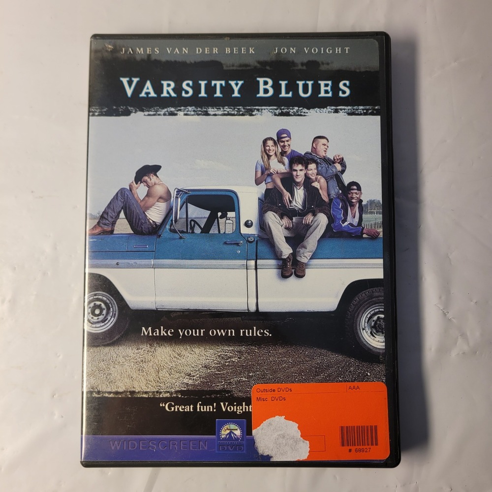 Paramount Varsity Blues DVD Widescreen Edition Sports Drama Movie